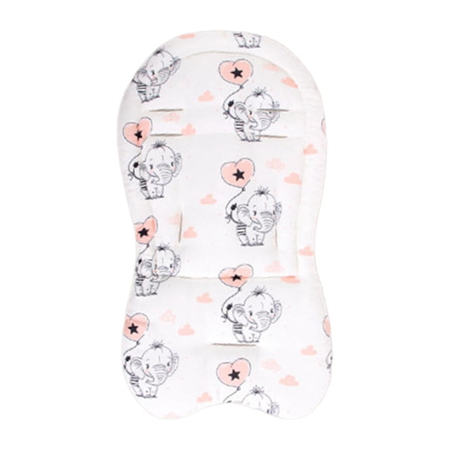 Inserto para asientos de coche para bebés, almohadilla para silla alta, soporte corporal portátil, cojín para cochecito Elefante
