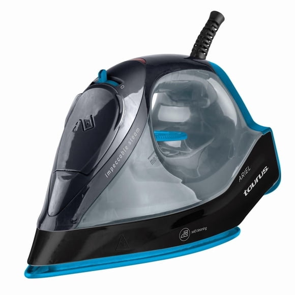 Plancha de vapor Taurus Ariel color azul antiadherente 250 ml