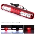 thumbnail image 3 of M Buder Tercera Luz de Freno LED de Montaje Alto Trasera Compatible con Chevy Silverado GMC Sierra 1500 2500 3500 1999-2006 (39 cm / 15.3 in) - Color Rojo y Blanco, 3 of 9