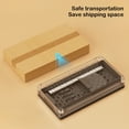 thumbnail image 4 of Gabinete de cocina estante colgante, estante de armario de cocina, estante de almacenamiento de cocina de 2 niveles, estante de cocina plegable, metal, dise?o de 2 niveles, para cocina, 4 of 8