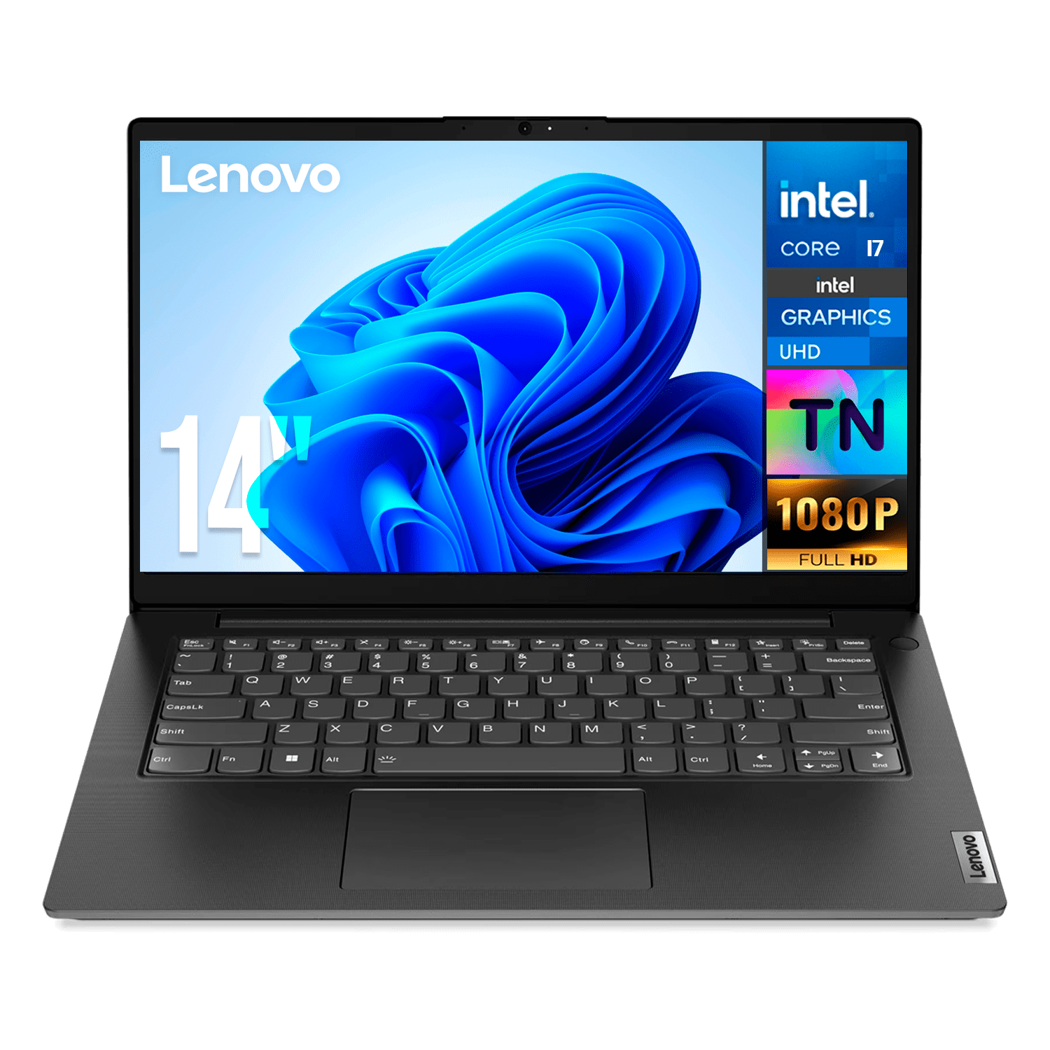 Laptop LENOVO V14 G4 IRU Intel Core i7 13620H 16GB DDR4 512GB SSD Pantalla 14" TN FHD Windows 11 Teclado Ingles
