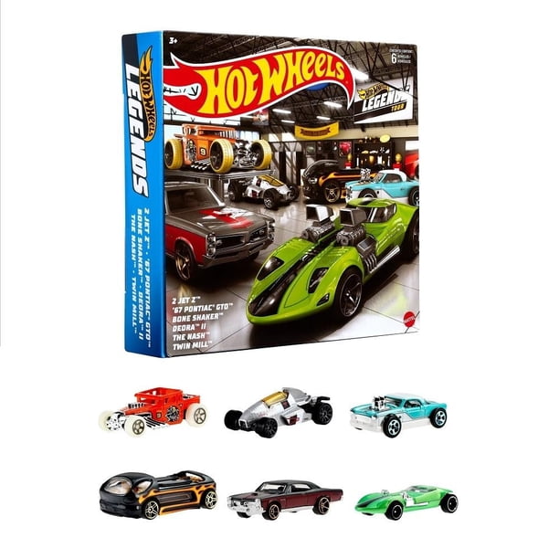 Vehículo de Juguete Mattel Hot Wheels Themed Legends Multipack