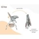 thumbnail image 5 of Kirko Silla Alta Bebé EasyGo High Chair, Ligera Y Compacta (Beige), 5 of 9