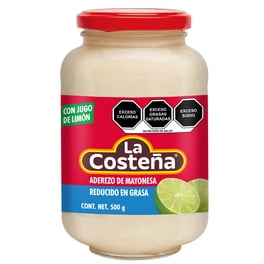 Aderezo de Mayonesa La Costeña reducido en grasa 500 g