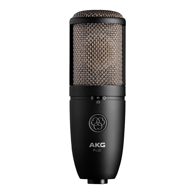 Microfono AKG P420 Multi-Patrón con Montura Anti-Shock