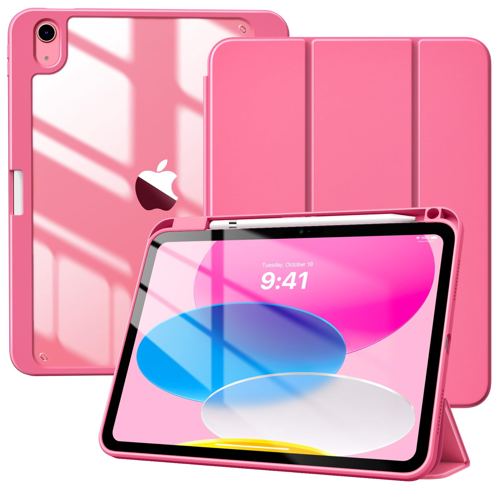 Funda TimoVo para iPad (A16) 11.ª generación 11 pulgadas y iPad 10.ª generación 10.9 pulgadas