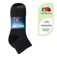 thumbnail image 1 of Calcetas Fruit Of The Loom para Hombre, Quarter Afelpado y Anatómico 5 Pares Multicolor Unitalla, 1 of 4