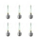 thumbnail image 1 of Pack de 6 Focos LED Aksi 1W A19 Estela de luz Base E27 Verde, 1 of 3
