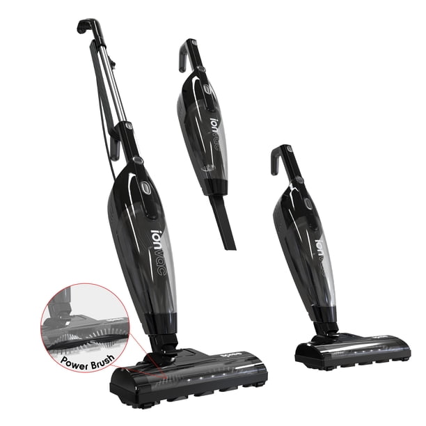 Ionvac Aspiradora 3 en 1 Spree, Aspiradora Multisuperficie Ligera Vertical/de Mano con Cepillo Limpiador de Alfombras