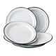 thumbnail image 1 of Juego De Platos Cinsa 26 cm Plano Blanco 6 piezas, 1 of 4