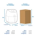 thumbnail image 4 of Freidora de Aire Tfal Digital Infrarrojo 7 Litros Negra, 4 of 5