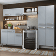 thumbnail image 2 of Cocina Integral Completa Madesa Emilly Pop 229cm Marrón/Gris, 2 of 10