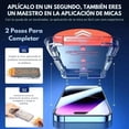 thumbnail image 2 of Mica Cristal Templado Premium MR. GADGETS para Iphone 15 pro max, 2 of 8