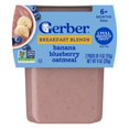 thumbnail image 1 of Cereal Infantil Gerber Avena con Banana y Arándanos 2x113g, 1 of 8