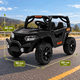 thumbnail image 3 of Carro Electrico Montable para niños con Control Remoto y Manejo Directo Auto Negro con USB Bluetooth Luces Bocina y Musica, 3 of 6
