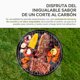 thumbnail image 3 of Asador de Carbón Portátil Hikeo de Acero 36 cm de Diámetro para Carne Asada, 3 of 9