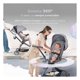 thumbnail image 2 of Carriola Ligera Esquimal, Portátil, Plegable, con Asiento Giratorio 360°, 6 a 36 Meses (Gris, 1 Pza), 2 of 7