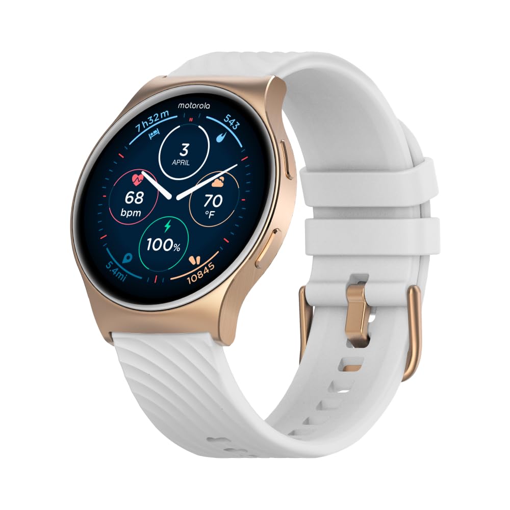 Reloj inteligente Motorola Moto Watch 120 Bluetooth AMOLED de 10 días