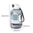 thumbnail image 3 of Vaso de agua de gran capacidad para deportes y fitness, botella de agua Ton Ton, resistente a altas temperaturas, cubo Ton Ton, vaso grande para el vientre, vaso recto para beber con asa de, 3 of 6