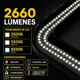 thumbnail image 4 of Panel de Luz LED Rectangular Recargable con Tripié 2.1 m Soporte Celular 20 W, 4 of 8