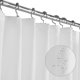 thumbnail image 1 of Liba Cortinas de Ducha para Baño Resistentes Al Moho, Repelentes Al Agua, Lavables a Máquina, Blancas, 72 X 72, 1 of 6