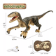thumbnail image 5 of Dinosaurio Jurásico Velociraptor Control Remoto Juguete Niño, Color Marrón, 5 of 5