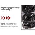thumbnail image 2 of Casco de ciclismo para adultos hombres mujeres casco protector con visera magnética, 2 of 7