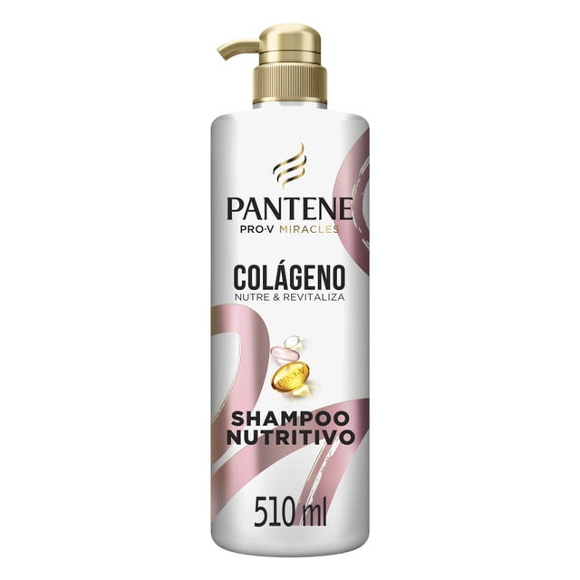 Shampoo Nutritivo Pantene Pro-V Miracles Colágeno Nutre & Revitaliza 510 ml