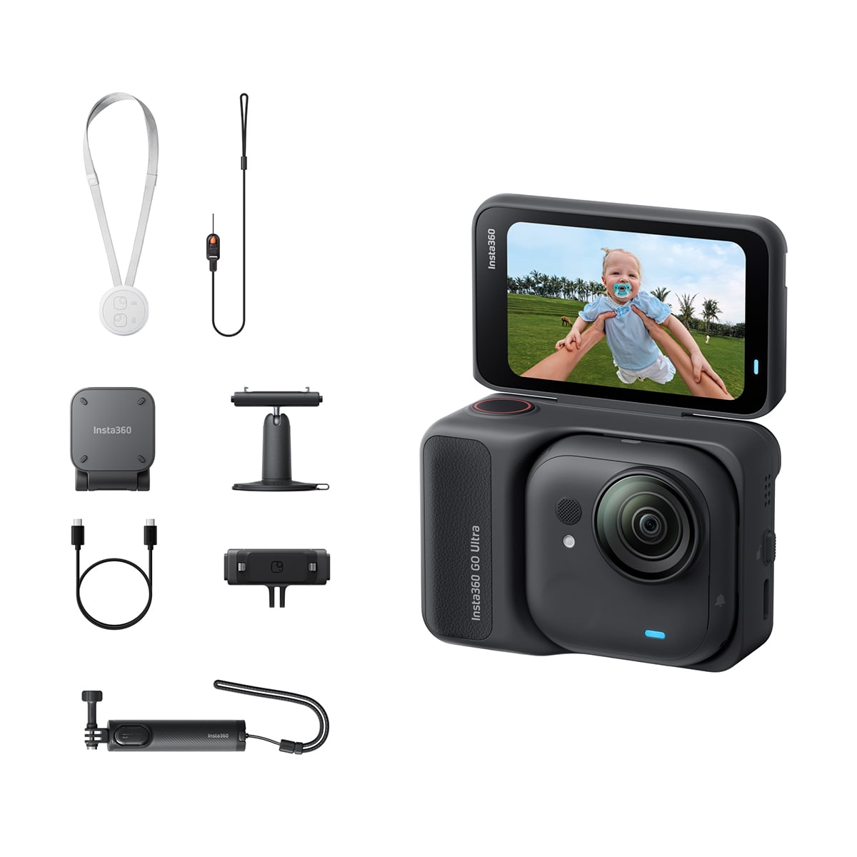 Camara De Acción Insta360 Go Ultra Creator Bundle 4k Negro