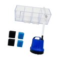 thumbnail image 3 of Caja de filtro para acuario, purificador de agua, accesorios para acuario, elevador de cascada, fácil de usar. C, 3 of 9