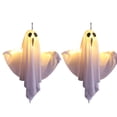 thumbnail image 1 of Decoraciones de Halloween que brillan en la oscuridad con luces LED - Colgantes colgantes espeluznantes para decoración de fiestas interiores y exteriores, 1 of 6