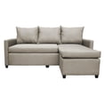 thumbnail image 3 of Sala Esquinera Modular El Bazar Store Vancouver Beige 175x130 cm Sofa Lado derecho ó izquierdo Económica, Tela Lino, 3 of 7