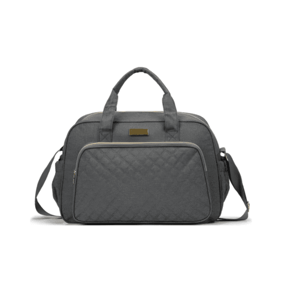 Pañaleras Mochila De Bebe Moderna Pañalera Multiusos Viaje Malubero Gris