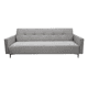 thumbnail image 2 of Sofá Cama Reclinable Paris Lino Plata, Brazos separados, Futon 3 Posiciones EL BAZAR STORE Moderno abotonado, 2 of 8