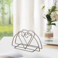 thumbnail image 1 of CaiYueKe Stainless Steel Napkin Holder, Paper Towel Rack for Kitchen Counter, Vertical Napkin Dispenser, Modern Tabletop Napkin Storage Organizer for Dining Room, Restaurant, Cafe, 1 of 7