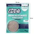 thumbnail image 2 of Arena para Gato Pet Care 4f Premium Aglutinante y Multiusos 7 kg, 2 of 4