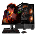 thumbnail image 1 of PC Gamer Completa IA Xtreme PC Gaming MSI NVIDIA GeForce RTX 5060 AMD Ryzen 5 5500 16GB SSD 1TB WIFI Monitor 23.8 144Hz Black Productividad Versátil Acelerada con IA, 1 of 6