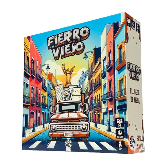 Fierro Viejo | Ideotas | Juego de Mesa de Recolectar Electrodomésticos | Fierroviejero, Baches, Tian