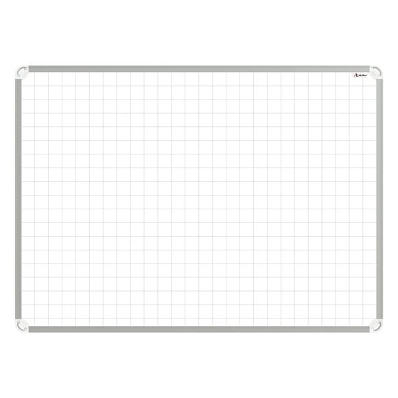 Pizarrón Metálico. Alfra Phantom Platino 80x120