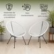 thumbnail image 3 of Ilios INNOVA Sillas Estilo Acapulco con Estructura de Acero y Diseño Retro Moderno – Ideales para Exterior e Interior, Ergonómica y Fáciles de Limpiar, 3 of 9