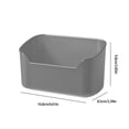 thumbnail image 3 of Transparent Plastic Make Up Case Cosmetic Case For Make Up Brushes Eyeshadow Palettes And Beauty Products, 3 of 6