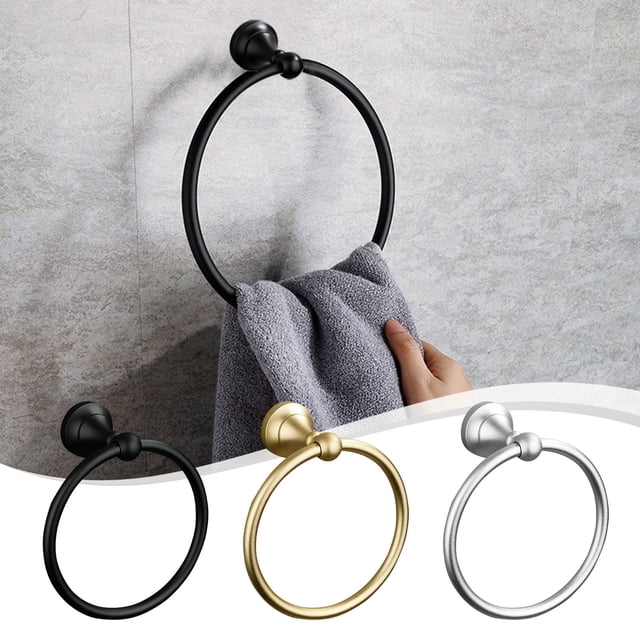 MTBLYS Soporte para toallas de mano | Acero inoxidable 304 para montaje en pared | Resistente a la corrosión y duradero | 6.5 x 3.19 x 1.97 pulgadas | Soporte para toallas de mano para cocina