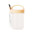 thumbnail image 4 of Avena nocturna en vaso Vaso de yogur para llevar para el desayuno Vegetal amarillo, 4 of 9