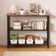 thumbnail image 3 of Credenza de 3 niveles con Tablero de Madera y 2 Estantes Metálicos con Estructura Metálica, 3 of 7