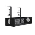 thumbnail image 2 of Plancha de Oficina Sin Agujeros Debajo de La Mesa, de Acero Al Carbono, Cesta Colgante de Almacenamiento, Organizador de Cables, Estantes Laterales de Escritorio Ajustables para Aulas, 2 of 6