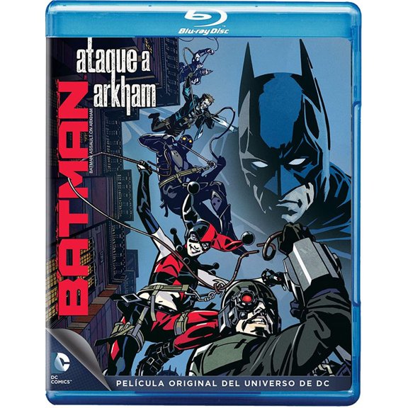 Batman Ataque A Arkham Película Blu-Ray