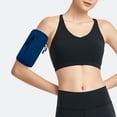 thumbnail image 1 of Brazalete para teléfono móvil con correa ajustable y bolsillo con cremallera para deportes y actividades al aire libre., 1 of 6