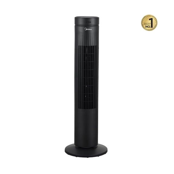 Ventilador Torre Midea MTF30RABK 30" 3 Vel Control Negro