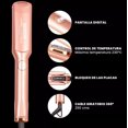 thumbnail image 3 of Plancha de cabello Timco® Profesional Titanio Gold P1100 con Keratin, 3 of 5