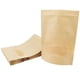 thumbnail image 1 of Bolsas Kraft Ventana RoundBag 13x18cm 100Pzs 200gr VentDepot Café Kraft Stand up Pouch, 1 of 1